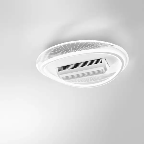 Plafonnier LED HERON avec ventilateur blanc 48W 4800 50 cm – Image 3