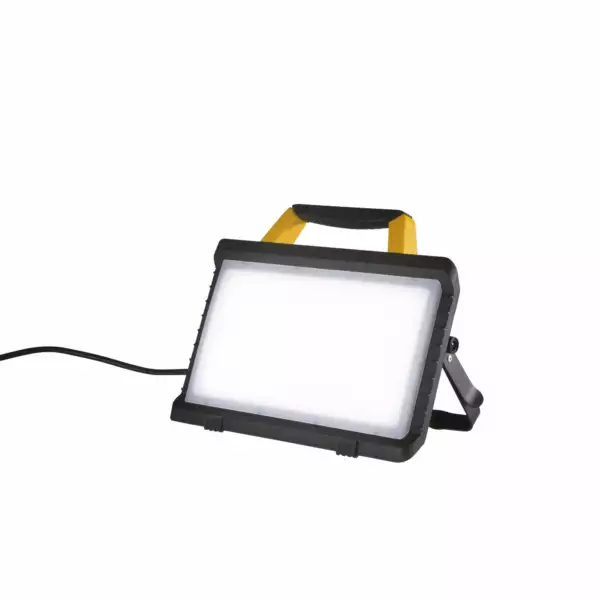 INTEC Knox projecteur LED portable en plastique et aluminium 45W 4950lm 220V câble 1,5 m avec prise Schuko (Projecteur LED / Éclairage extérieur LED)