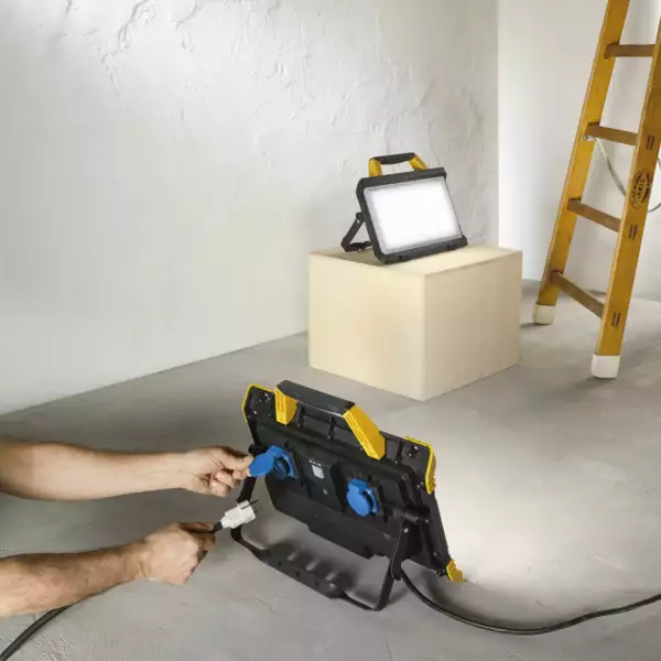 Knox projecteur LED portable en plastique et aluminium 45W 4950lm 220V câble 1,5 m avec prise Schuko – Image 3