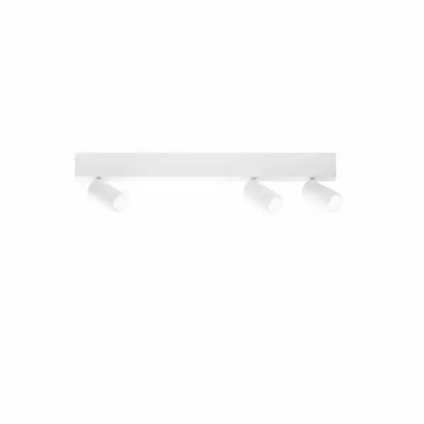 LUCE AMBIENTE E DESIGN Applique LED blanche orientée en métal GU10 1x8W 400lm 3000K 70 cm (Applique murale / Éclairage intérieur LED)