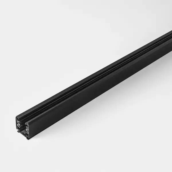 Rail triphasé rail en aluminium noir mat, 2 m – Image 2
