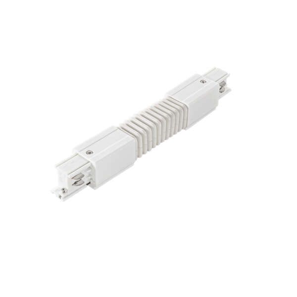INTEC Connexion flexible pour rail RAIL blanc (Spot LED sur rails / Éclairage intérieur LED)