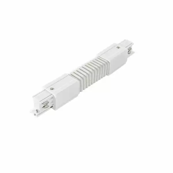 INTEC Connexion flexible pour rail RAIL blanc (Spot LED sur rails / Éclairage intérieur LED)