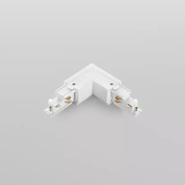 Raccordement coin gauche pour rail RAIL blanc – Image 2