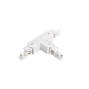 INTEC Connexion en T droite pour rail à six fils DALI blanc (Connectiques et câbles basse tension RGBW / Ruban LED et Bande LED)