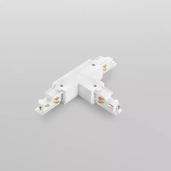 Connexion en T droite pour rail RAIL blanc – Image 2