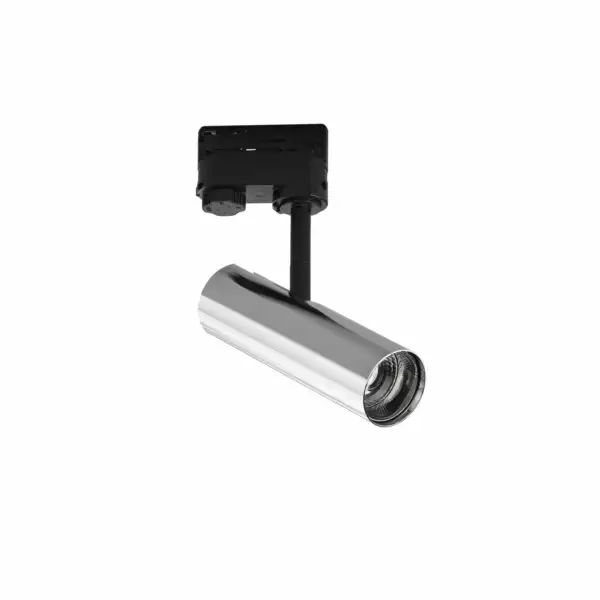 INTEC Spot sur rail LED ROCKET Aluminium 7W 3000-4000K Ø50 x 165 (Spot LED sur rails / Éclairage intérieur LED)