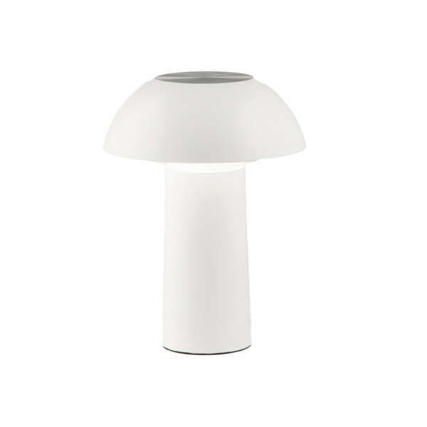 INTEC Lampe rechargeable MIKES blanche 4,5W 4000K (lumière naturelle) avec variateur tactile et CCT (Lampes rechargeables / Éclairage décoratif)