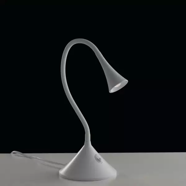 Lampe de lecture Newton en métal blanc 3,2 W 300 lm 4000 K (lumière naturelle) – Image 3