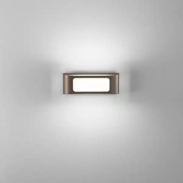 Applique LED desert bronze en aluminium à double émission 12W CCT – Image 2
