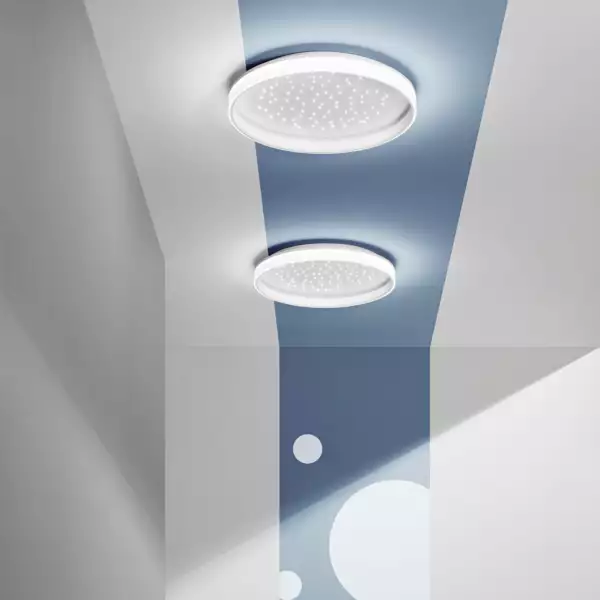Plafonnier LED dimmable WISH 10W CCT avec télécommande 40 cm – Image 5