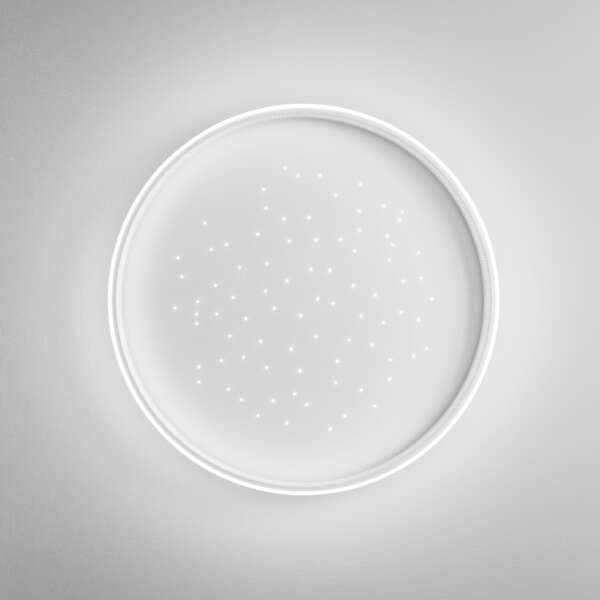 Plafonnier LED dimmable WISH 15W CCT avec télécommande 60 cm – Image 2