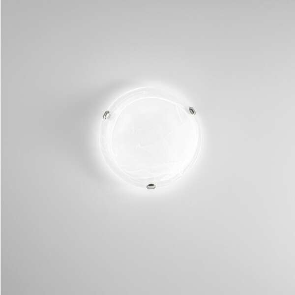 Plafonnier LED LUNA en verre blanc 16W 4000K (lumière naturelle) 30 cm – Image 2