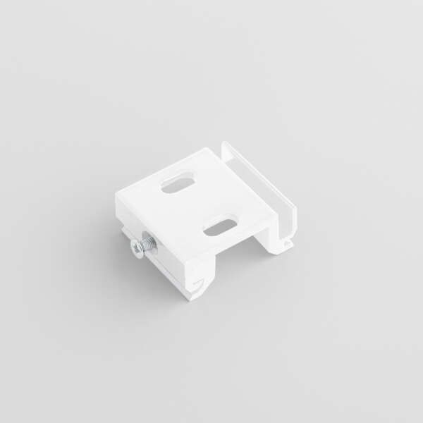 Kit de 2 pcs bases blanches pour rail à six fils DALI – Image 2