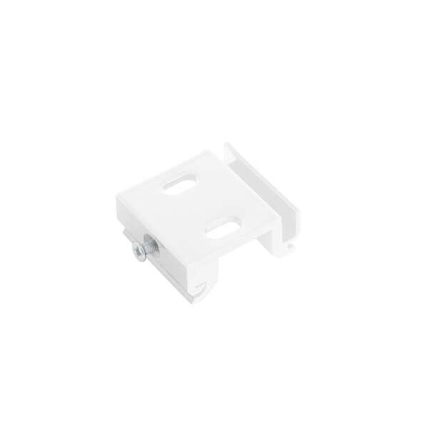 INTEC Kit de 2 pcs bases blanches pour rail à six fils DALI (Connectiques et câbles basse tension RGBW / Ruban LED et Bande LED)