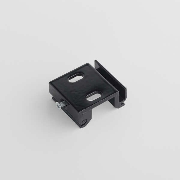 Kit de 2 pcs bases noires pour rail à six fils DALI – Image 2