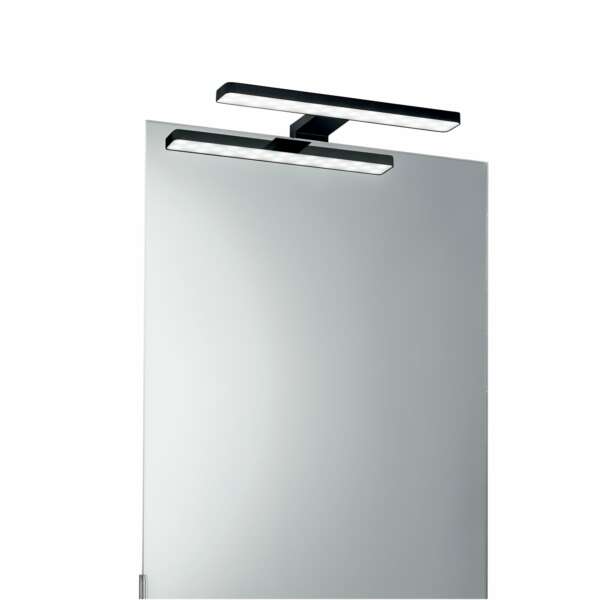 INTEC Applique miroir LED noire CRUISE 5,2 W 4000K (lumière naturelle) (Applique murale / Éclairage intérieur LED)