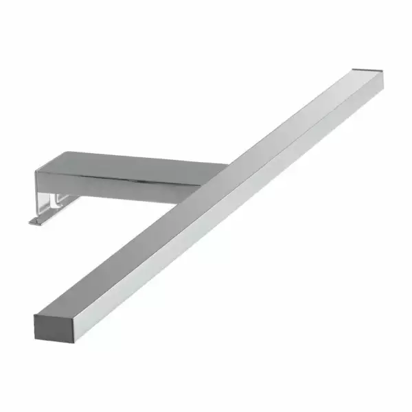 INTEC Applique LED RIVA en aluminium chromé 8W 4000K (lumière naturelle) (Applique murale / Éclairage intérieur LED)