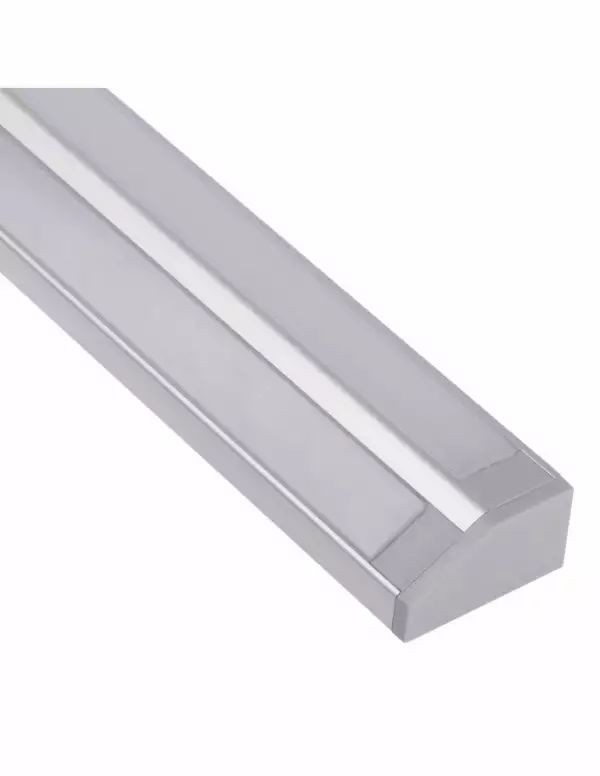 DESIGN LIGHT Profilé aluminium NEOLINE 2 m pour deux bandes LED (Profilé aluminium pour rubans LED / Ruban LED et Bande LED)