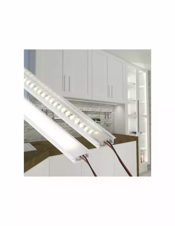 Inline Z profile aluminium encastré diffusant opale 2 m – Image 3
