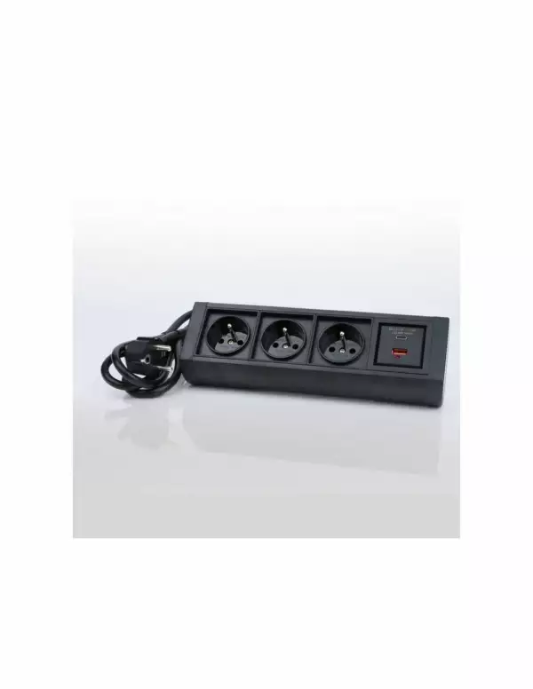 Bloc prises fixation rapide Officebox – Image 4