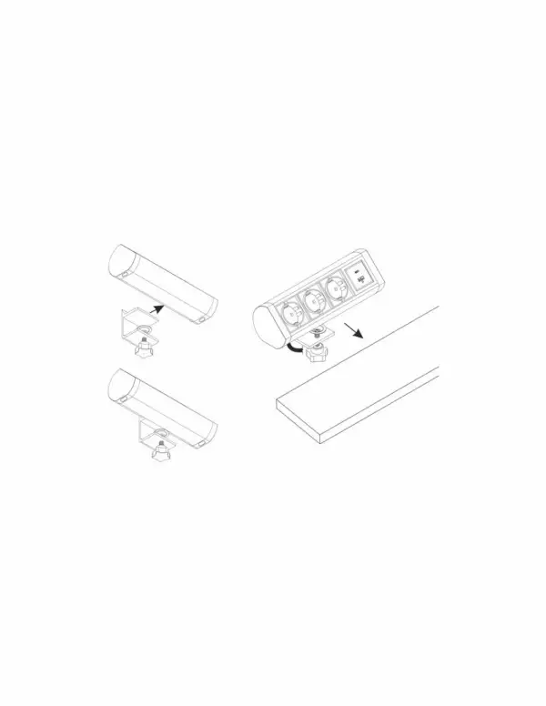 Bloc prises fixation rapide Officebox – Image 15