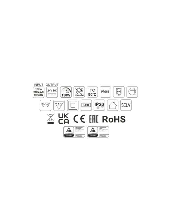 Driver LED Slim Long PREMIUM 24V DC 150W – Image 5