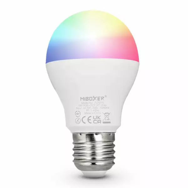 Ampoule connectée LED RGB+CCT 6W (2.4G) E27 – Image 2