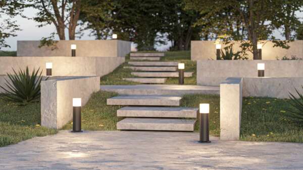 TURA 30CM 12W 180° 3000K CORTEN – Image 3