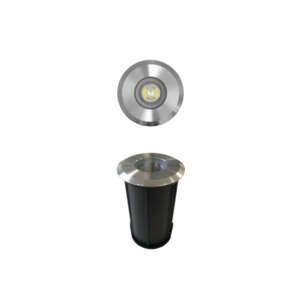 BENEITO FAURE OPTIC 2W 35° 3000K INOX CEPILLADO (Éclairage extérieur LED)
