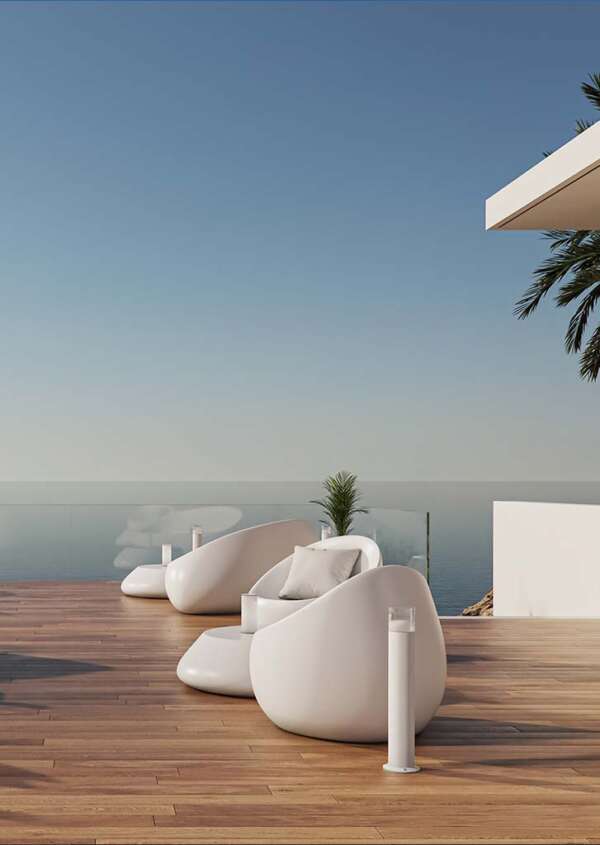 TURA 30CM 12W 180° 3000K CORTEN – Image 7